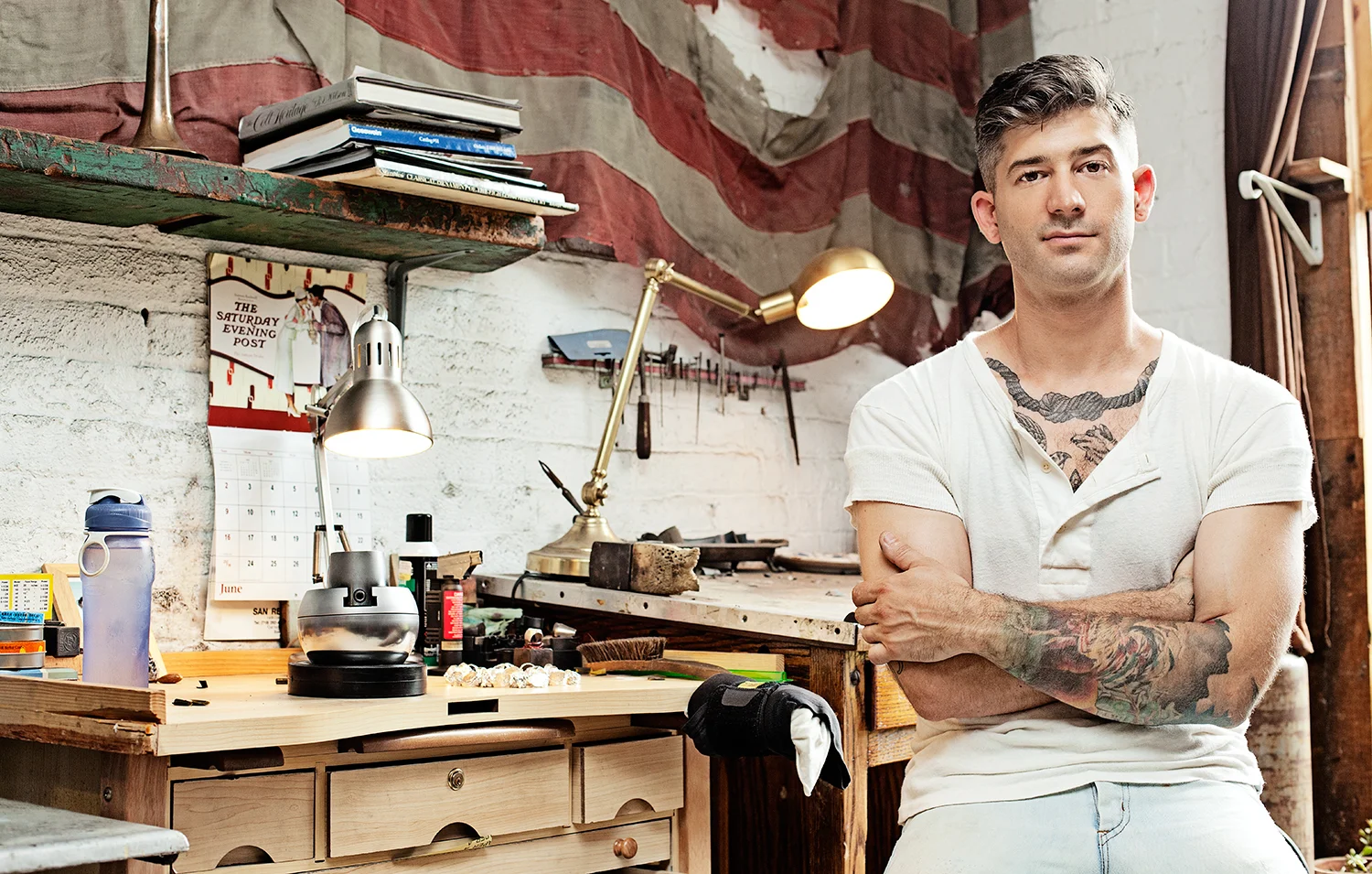Aaron Ruff, jewelry designer, Digby & Iona