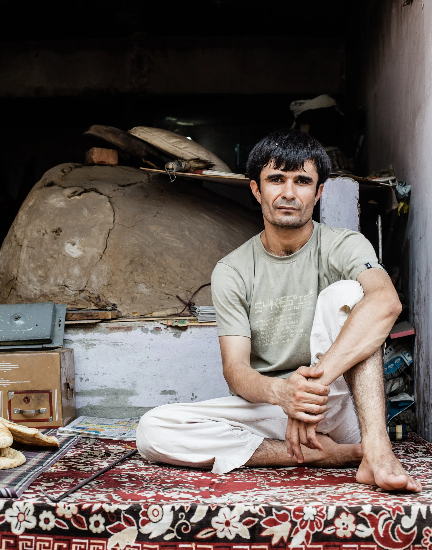 Jangpura Bhogal, New Delhi - One of the owners of Bhogal's Afghan bakery. Mint, a business daily newspaper