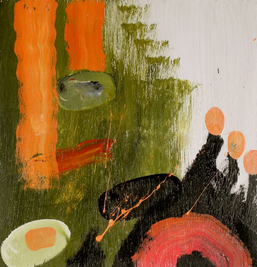 'Untitled' 30cm x 30cm Mixed media on board