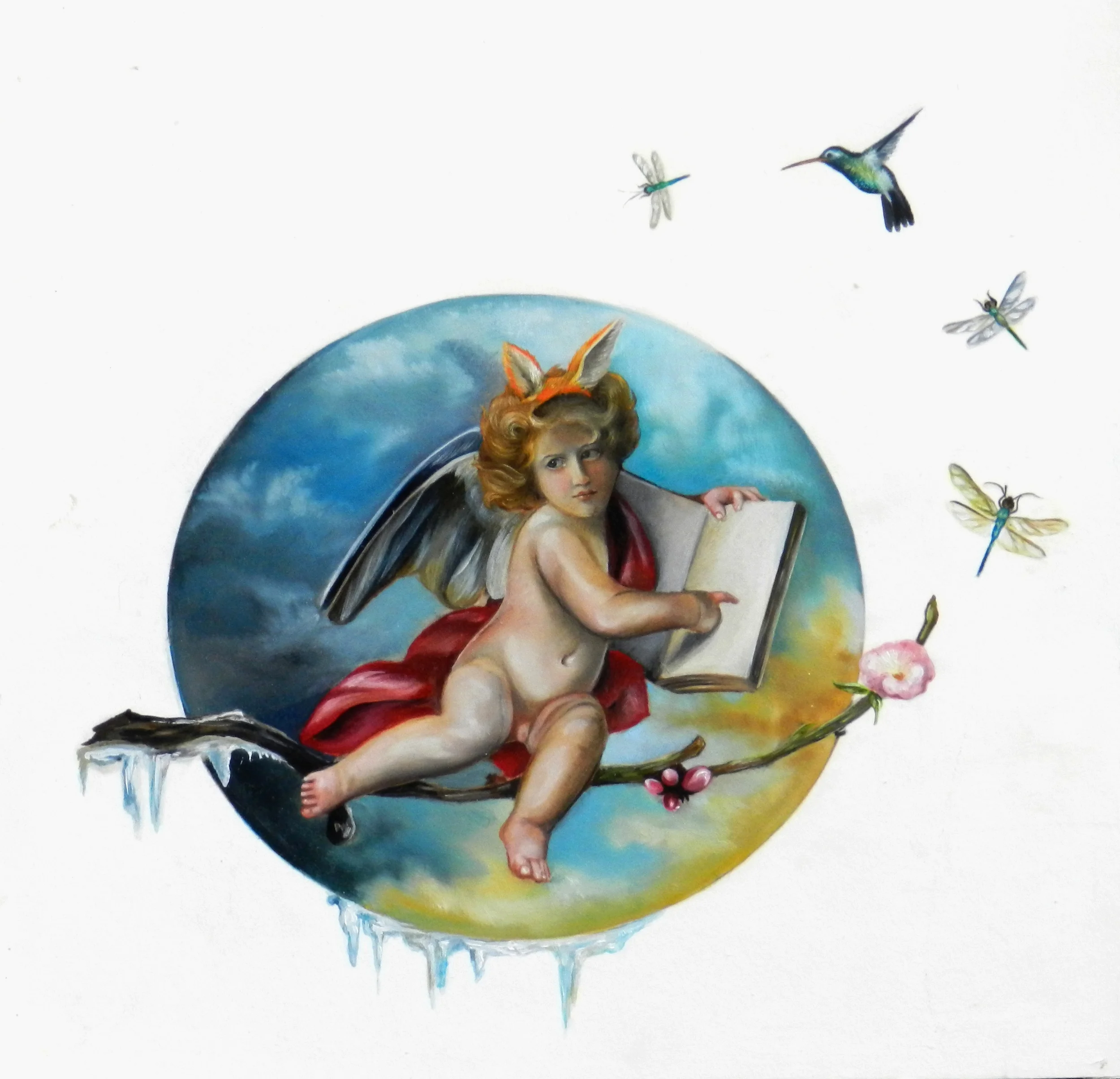 Cupids in spring