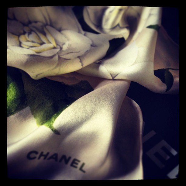 Chanel Gardenia Foulard