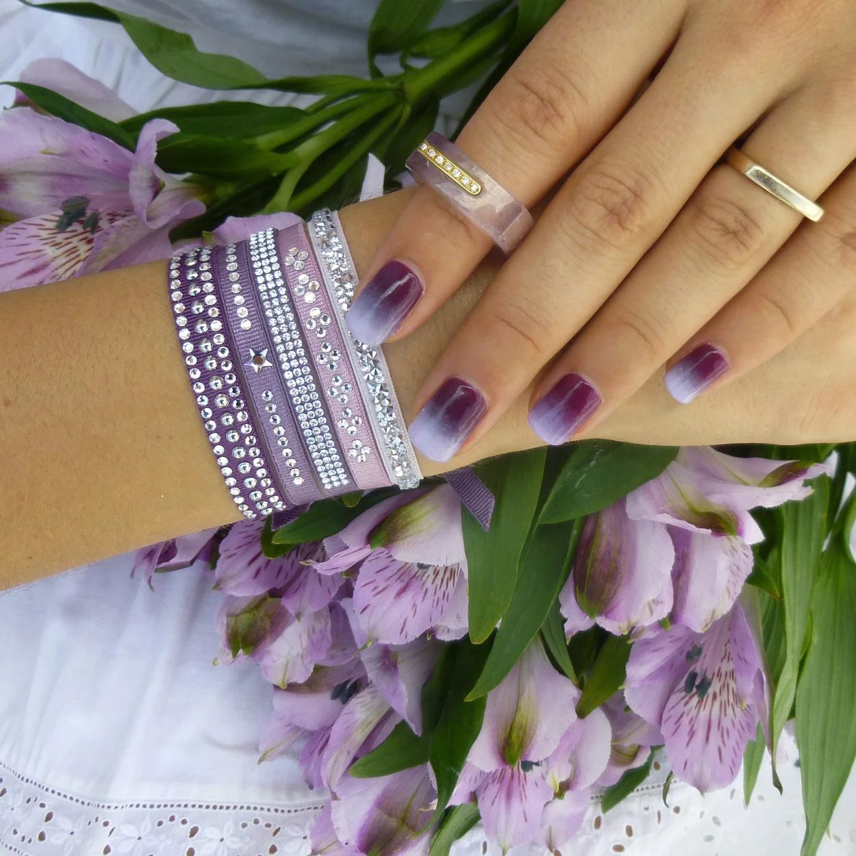 Purple Ombre - The Paris Bracelet