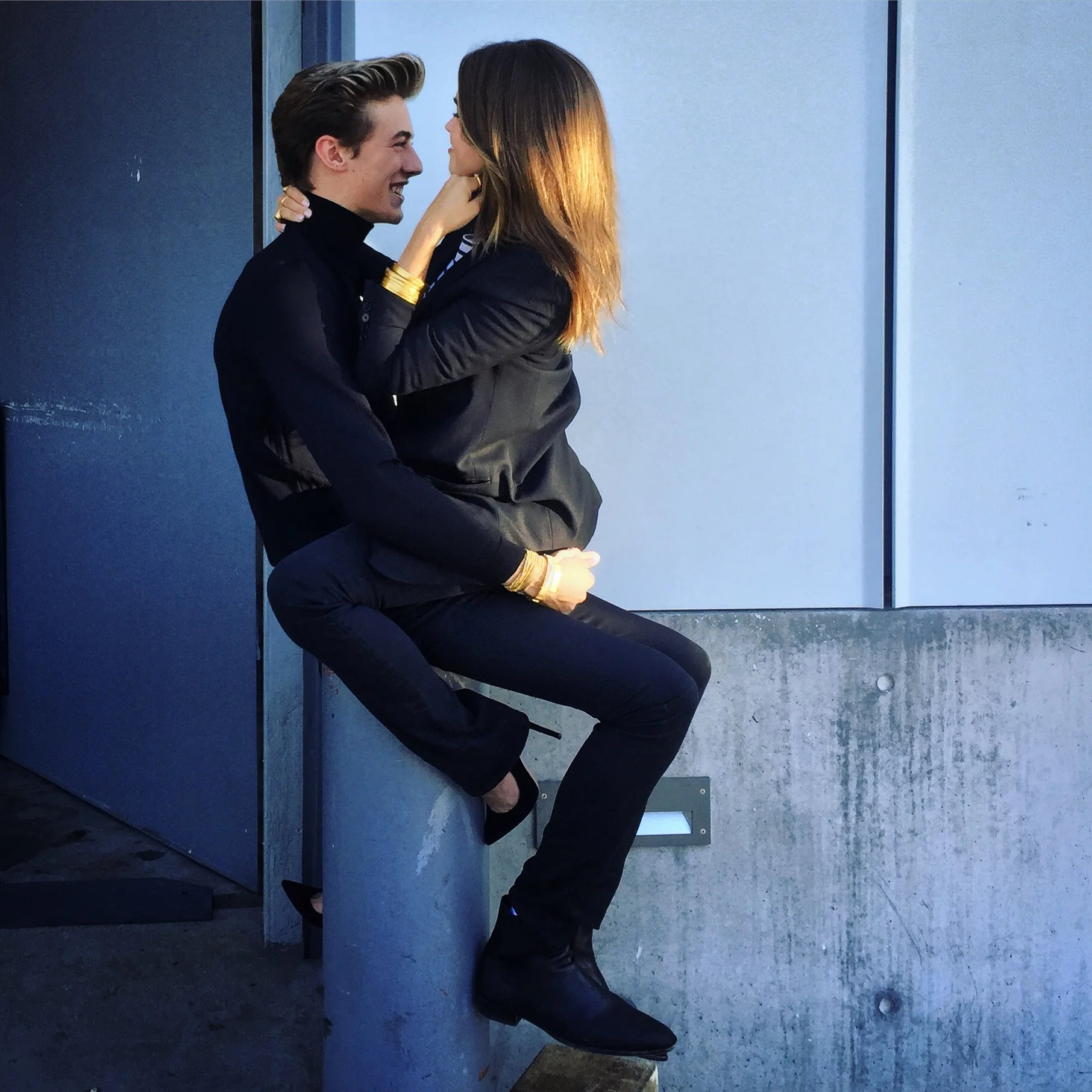 #BTS of Lucky Blue + Stormi for Eli Halili