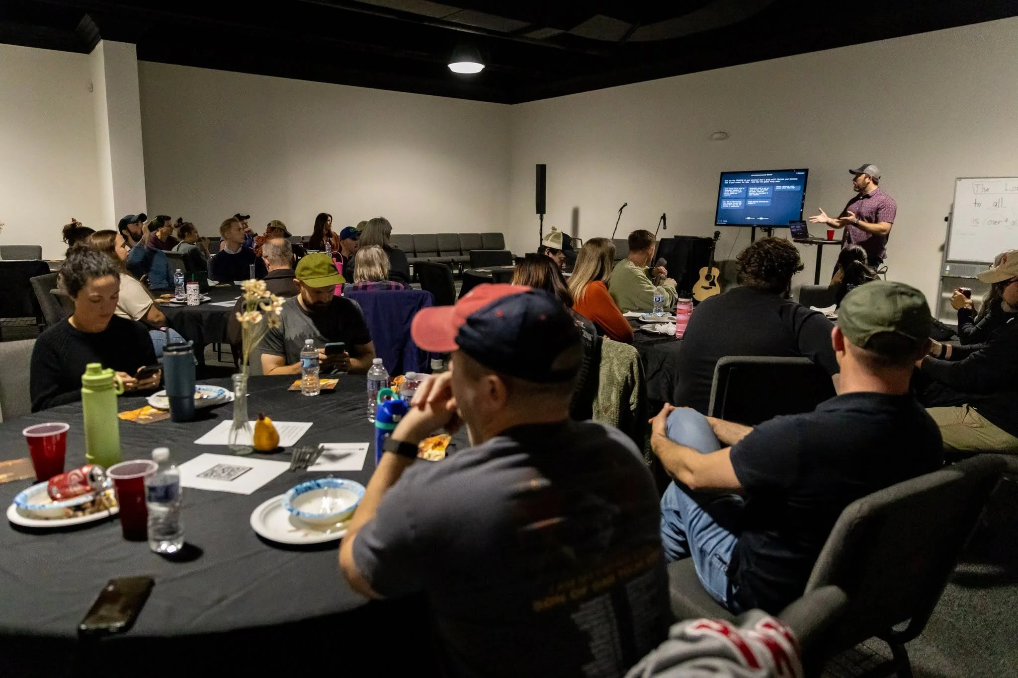 Many of our leaders got together last week for a quarterly event called, "Leadership Roundtable." Our leaders enjoy a meal together, benefit from leader-specific training, and discuss ways that our ministries can grow in health. We hope tha