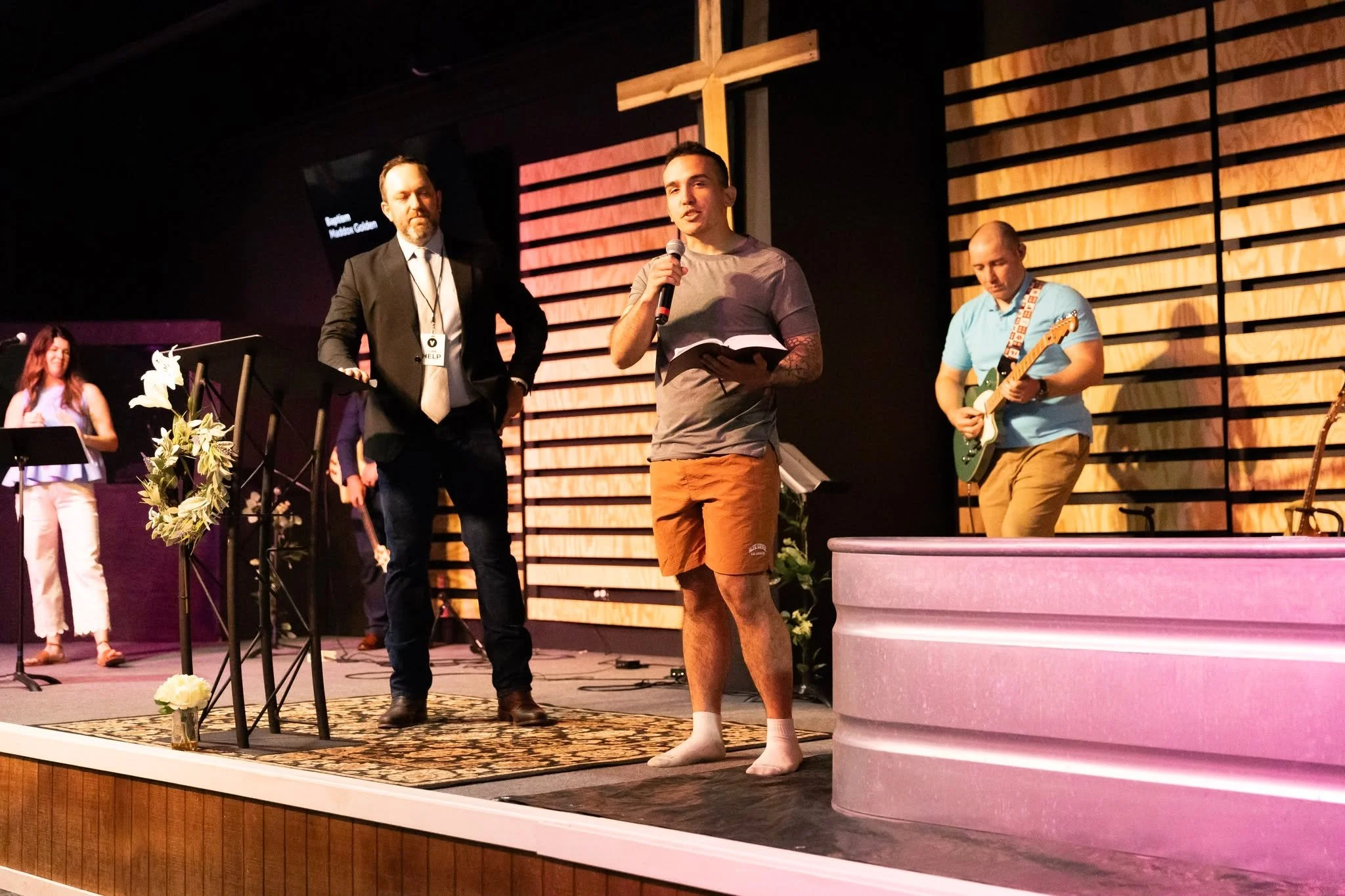 Celebrating a brand new life in Christ this Easter! 🕊️✨

There&rsquo;s no better day than Resurrection Sunday to witness the beautiful picture of someone following Jesus in baptism. 

"Therefore, if anyone is in Christ, he is a new creation. Th