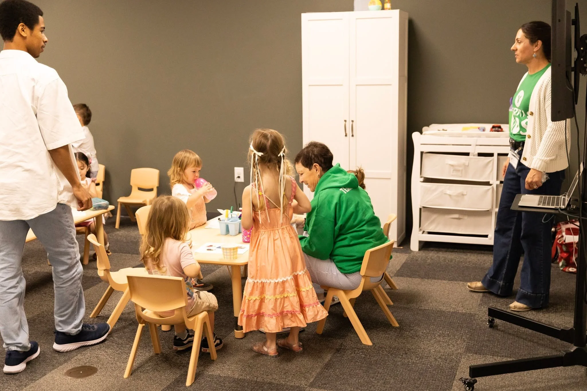 At Veritas Kids, we aren&rsquo;t just babysitting&mdash;we&rsquo;re on a journey through the greatest story ever told! 📖✨ We use The Gospel Project curriculum to show our kids that the Bible isn&rsquo;t just a collection of random stories; it&rsquo;