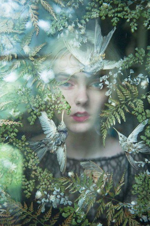 Love this girl under the ivy....Source:Characteronomy