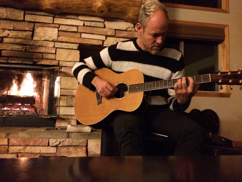 Mark Cullen sharing a song he wrote, 