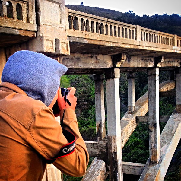 Bridge in Big Sur captured by Connor - see his image on instagram