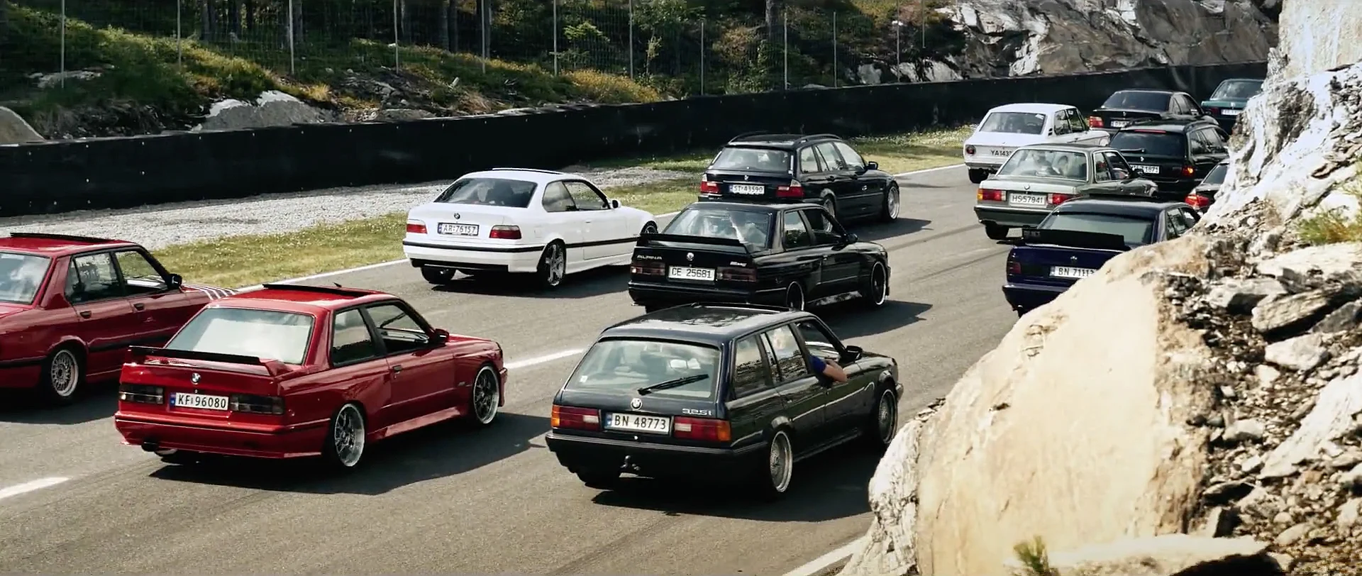 E30 Meet at Rudskogen 2014 - Part 1