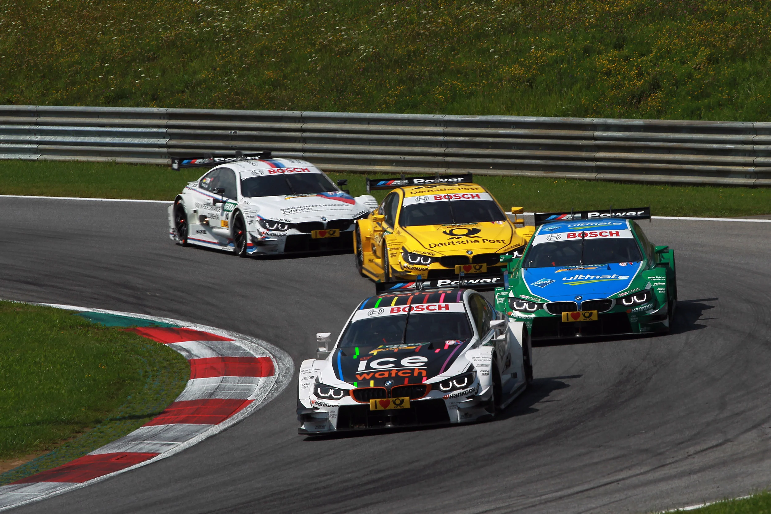 BMW claims top four positions