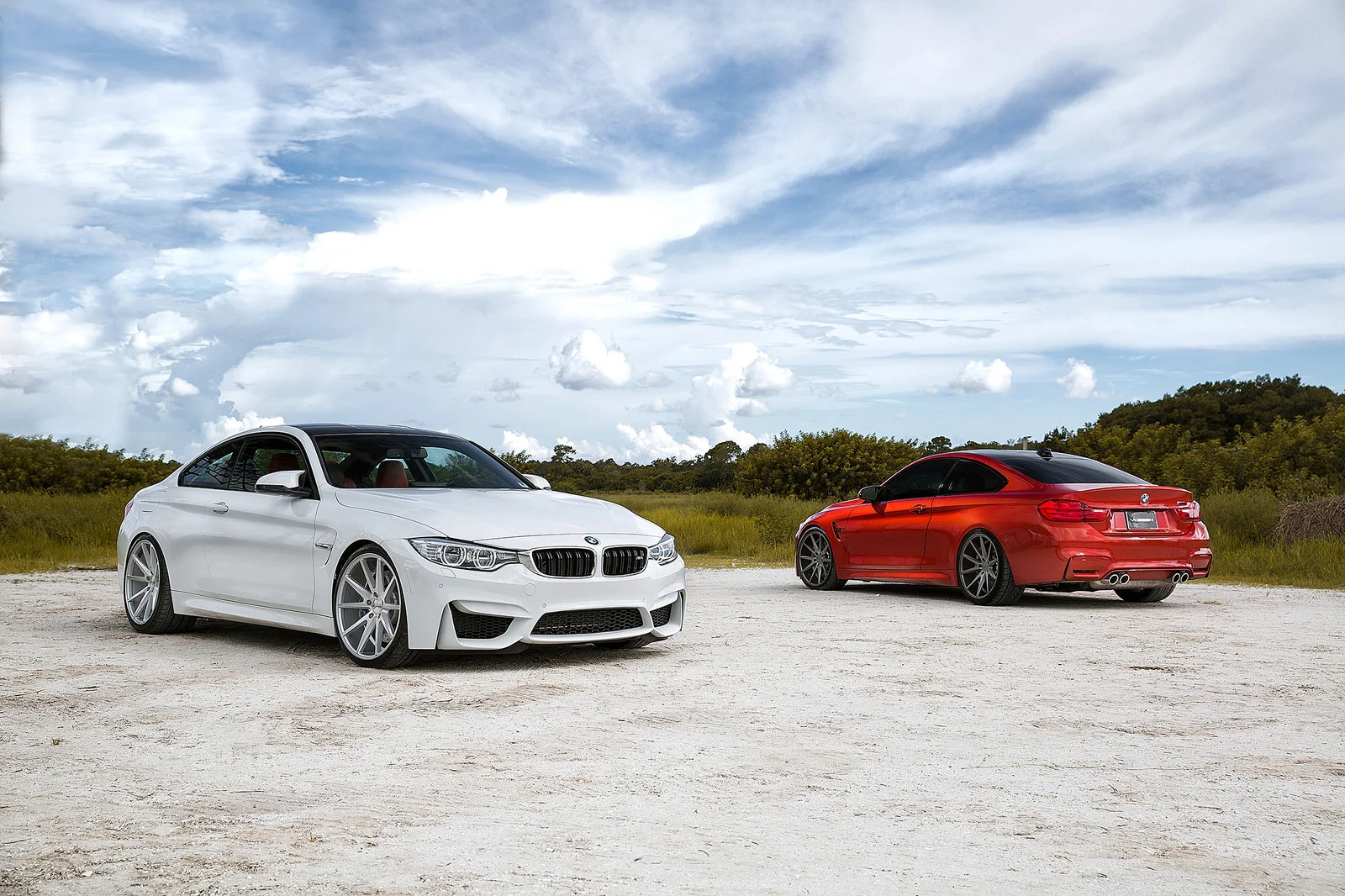 Dual M4's on Vossen Wheels