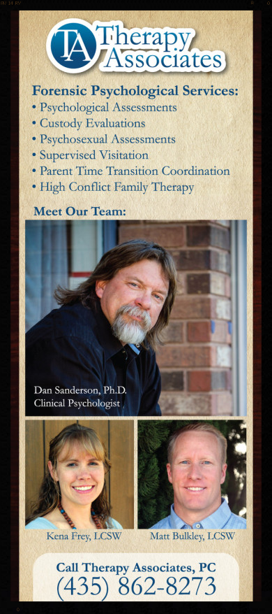 Forensic Psychological Services at Therapy Associates in St. George, Utah