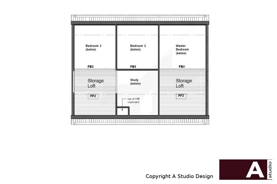  Loft plan. 