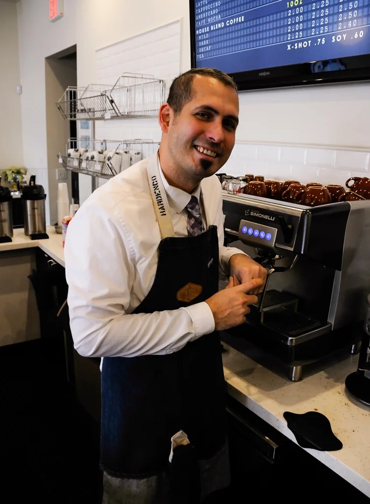 Jesús Orlando Gómez, Barista