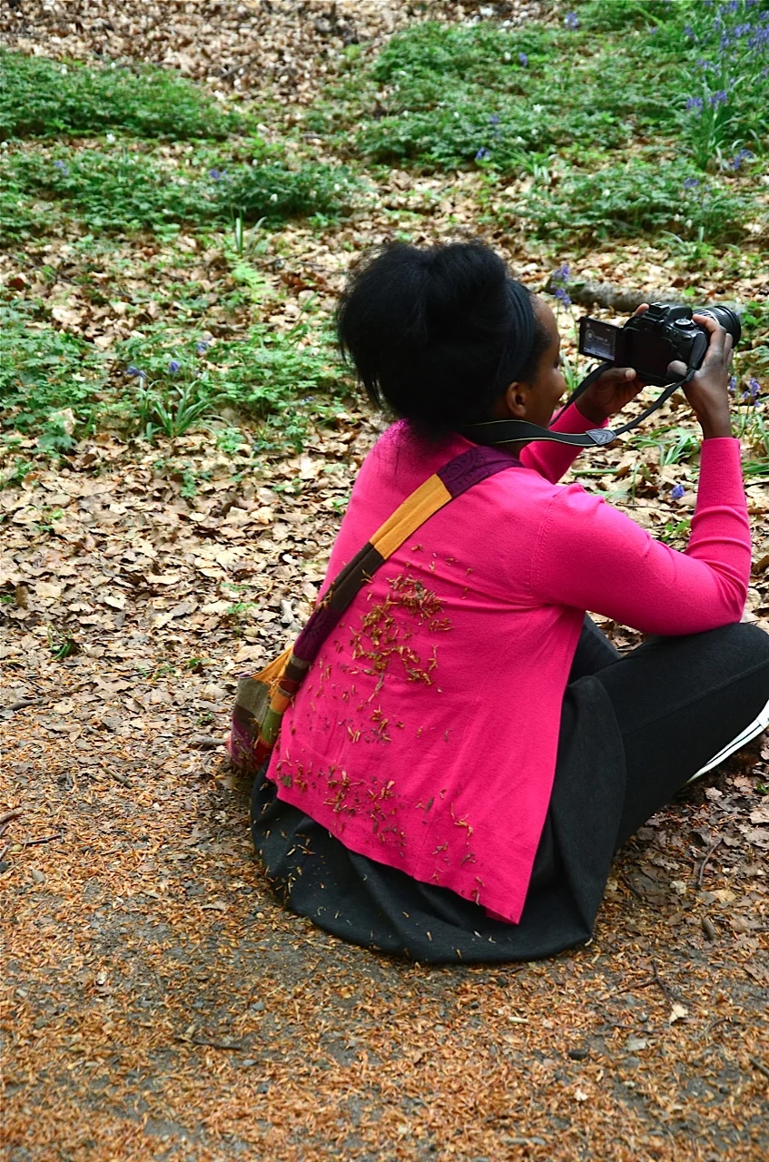 Sometimes we wish we had two-year-olds with us, so we never have to sit down for the shot! Tough being an adult!