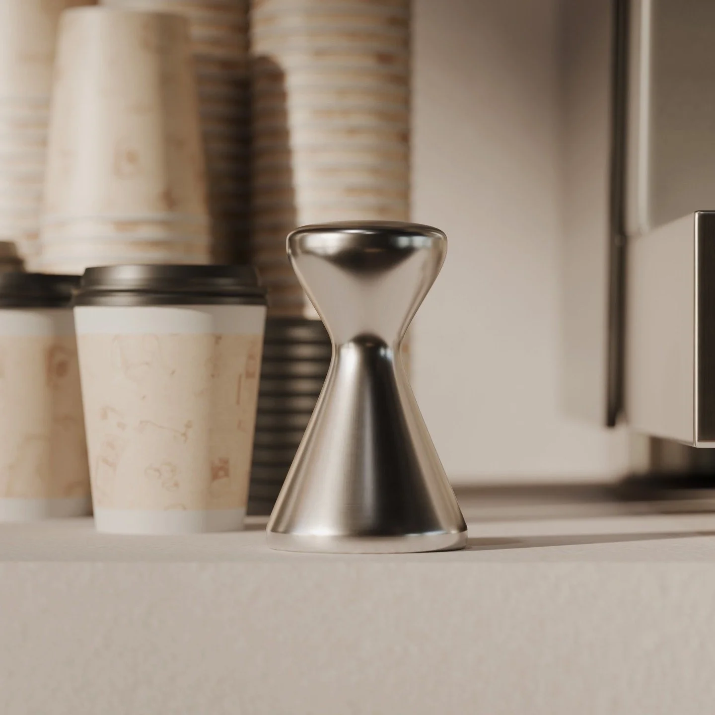 Calibre - The Weight of Intention

A new bespoke concept from Neat Design Studio.

Machined from solid stainless steel, Calibre brings balance, precision, and presence to the coffee ritual.

It&rsquo;s a study in control and tactility - every line, c