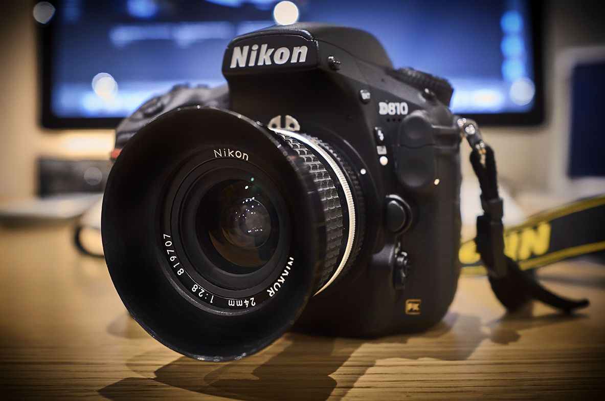 Sigma 24mm f2,8 manual focus X Nikon