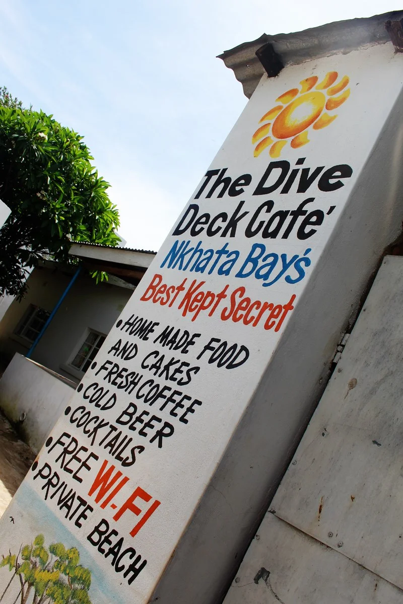 the cafe at Aqua Africa