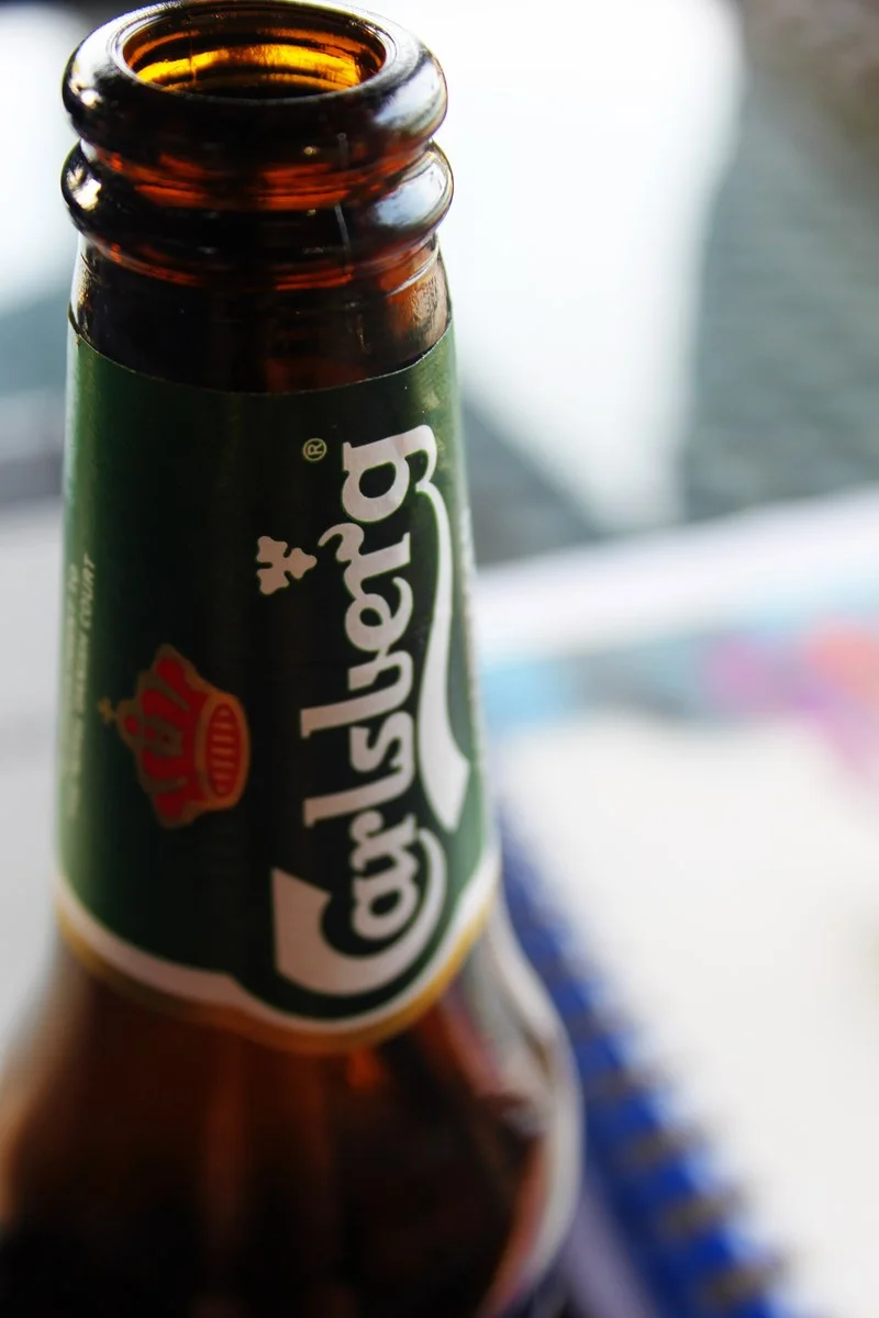 Carlsberg - the only beer allowed to be produced locally in Malawi