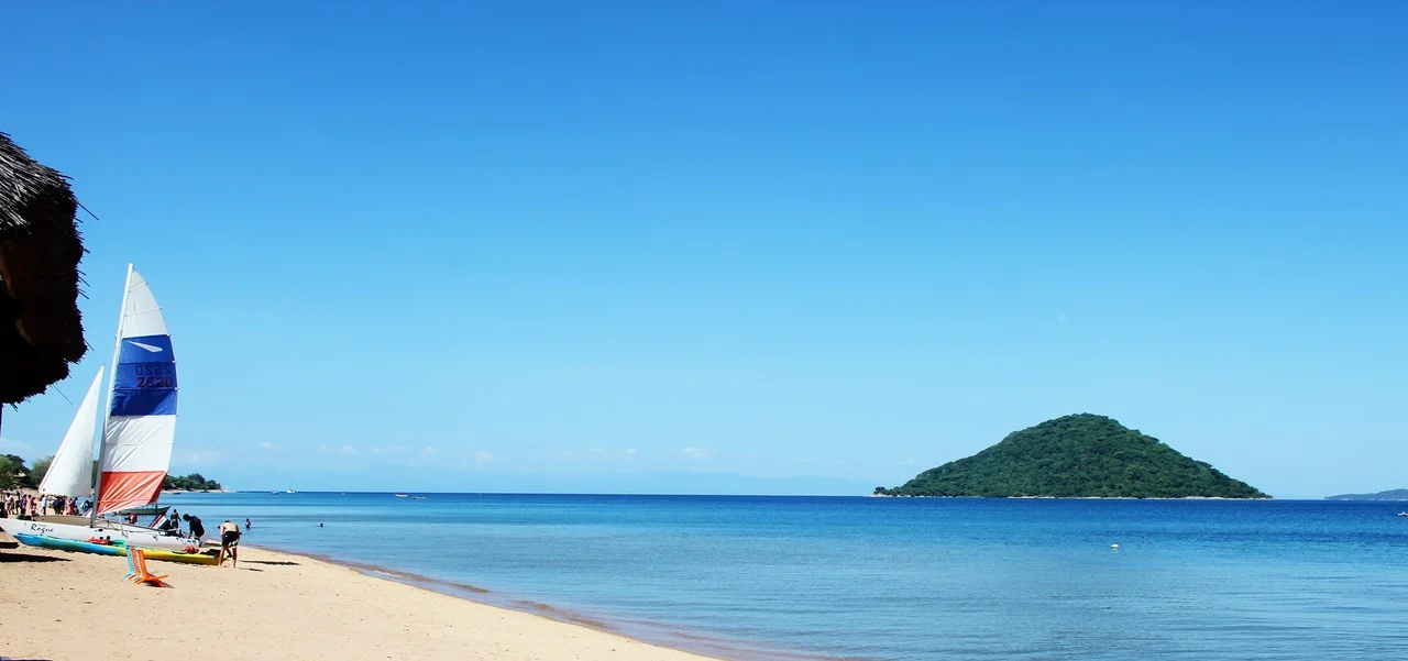 view towards the point