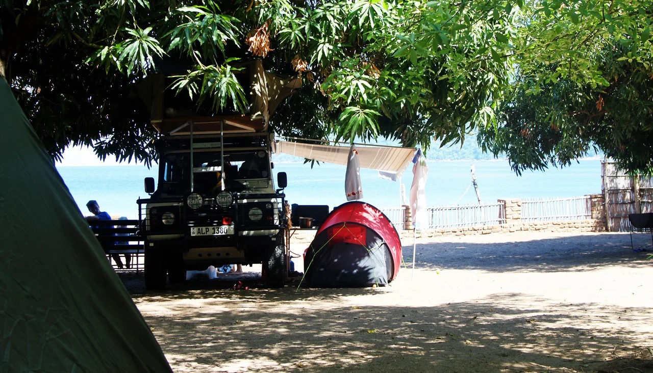 our spot at Fat Monkeys campsite