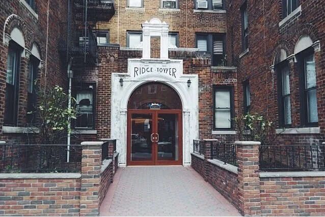 our apartment building in Bay Ridge, Brooklyn