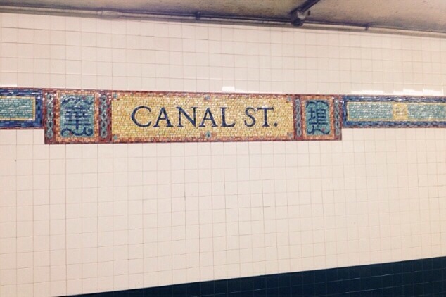 I took a shine to the mosaic artwork under the city