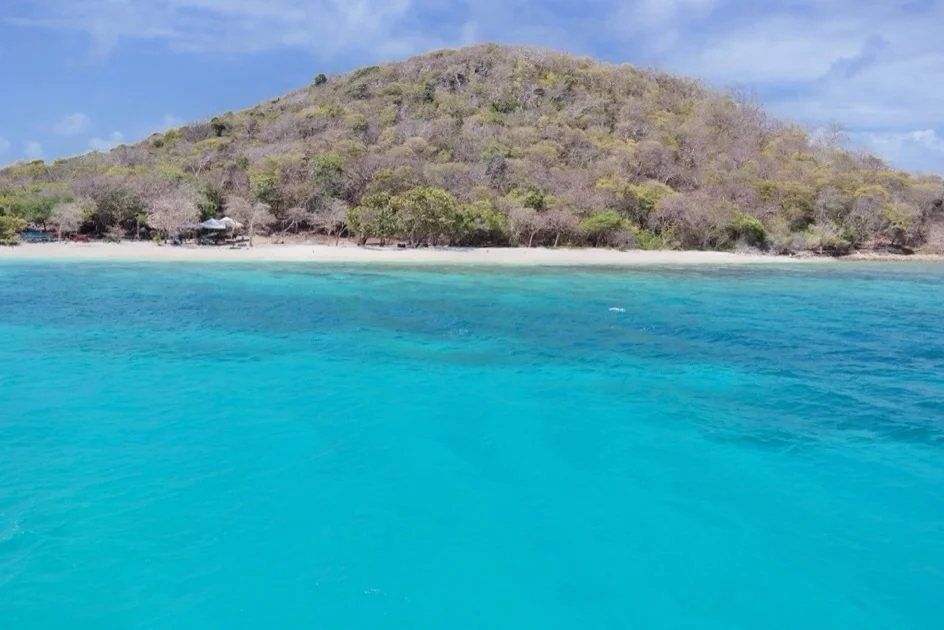 the water really is this colour and this clear