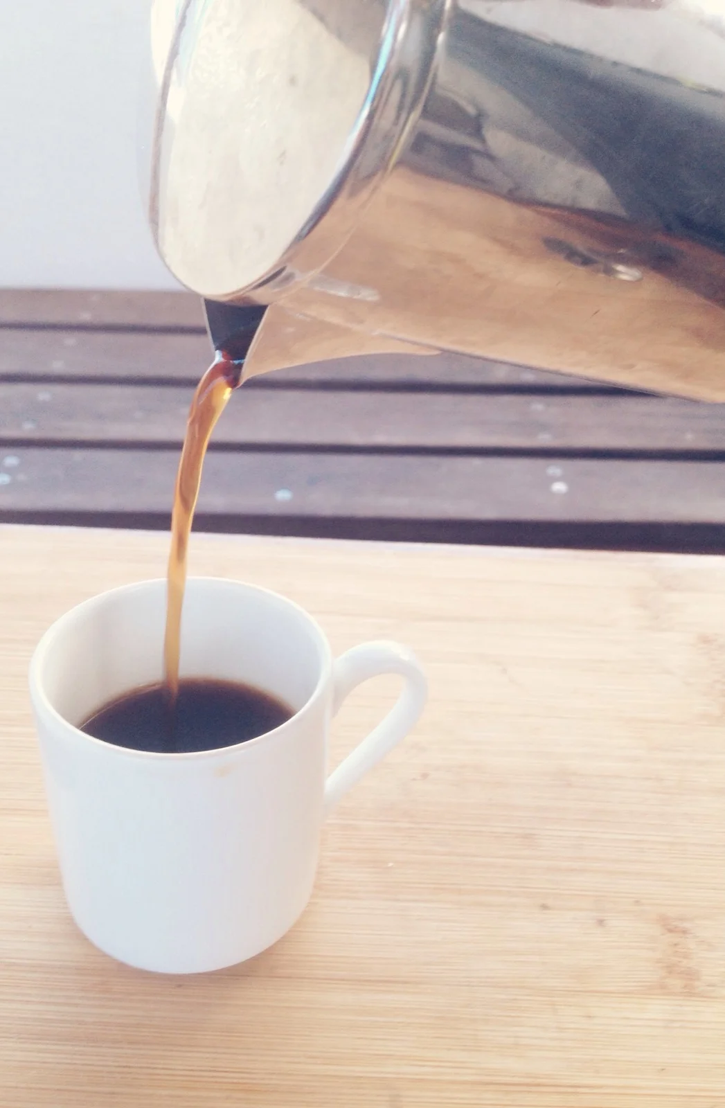 every morning we are up at 6am and we make our fresh espresso to start the day. Brought espresso maker from SA to Zambia to NYC and now to Melody.&nbsp;