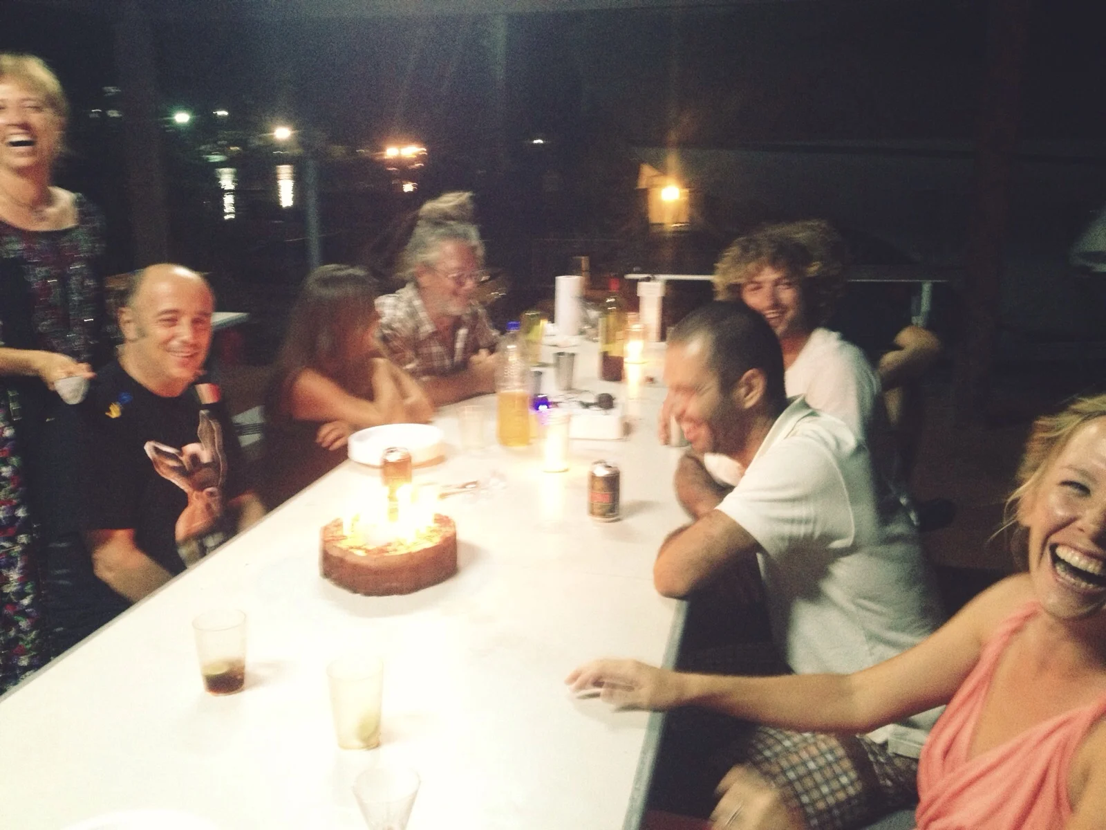 Paola, Luigi, Celine, Tony, Marco and Joao laughing at me&nbsp;