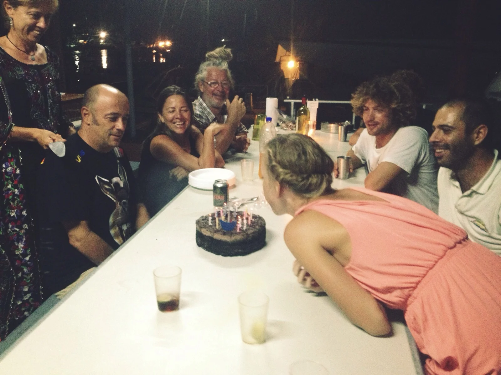 time to blow out the candles and make a wish that had already come true :)