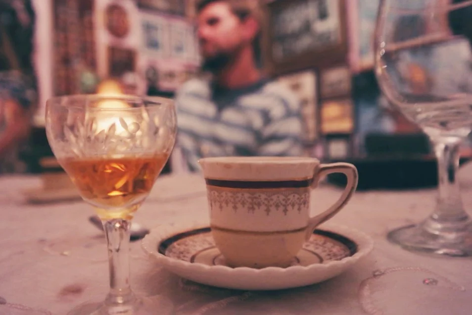 rum &amp; coffee - great way to end a meal