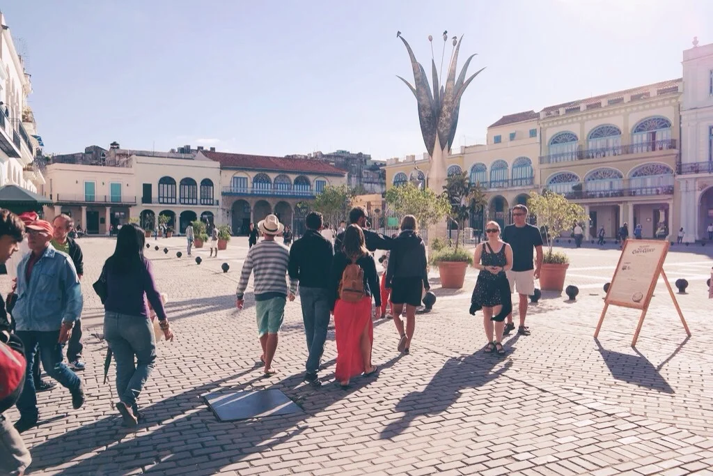 Plaza Vieja in the Old Town