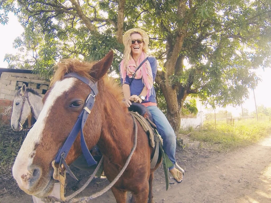 fist time back on a horse in more than 20 years...&nbsp;