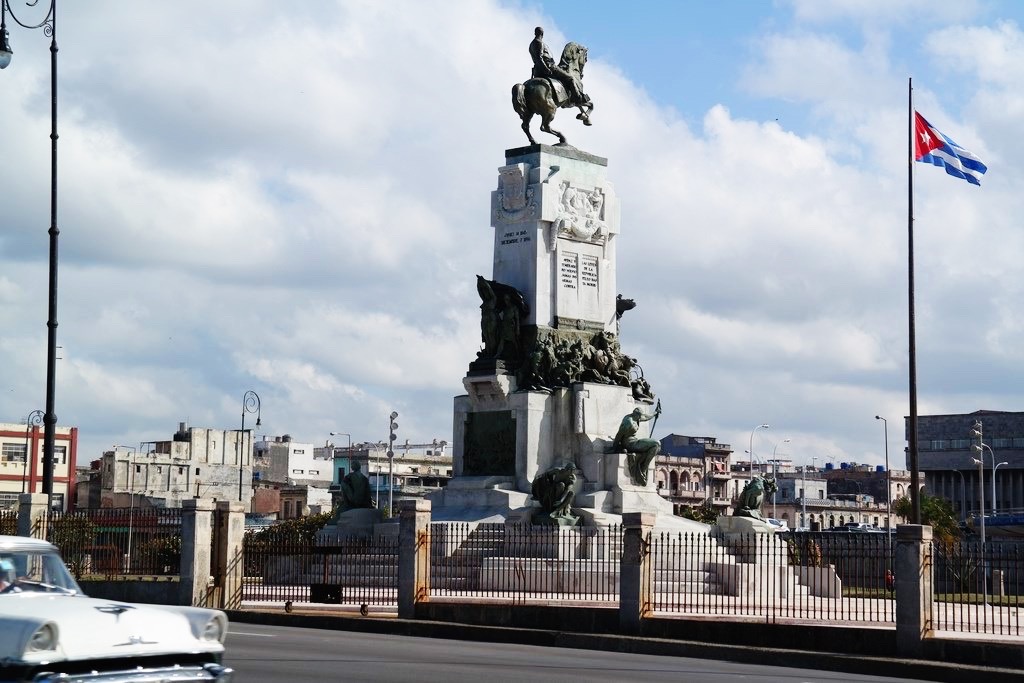 Statue of Lt. General José Antonio de la Caridad Maceo y Grajales, second in command of the Cuban Army of Independence