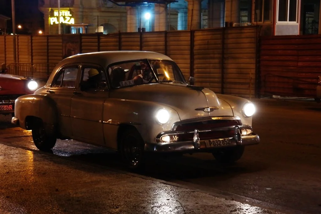 evening walk in Old Havana