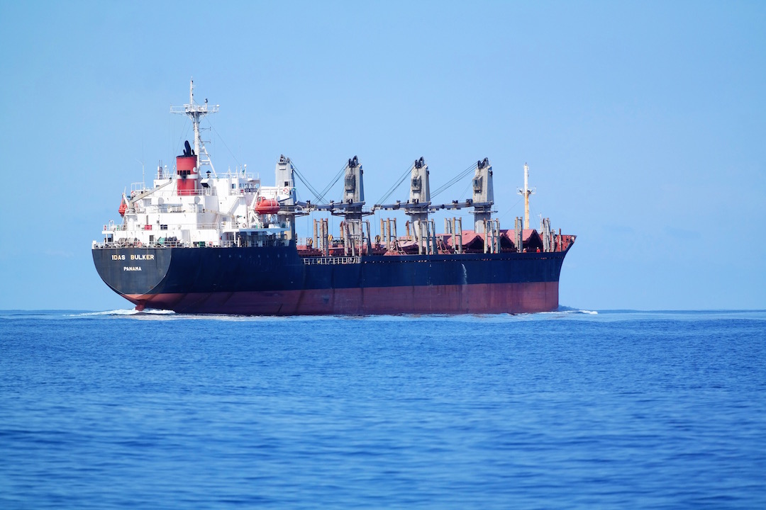 We had a few close calls with very large ships. This photo doesn't capture how close these fatties get. luckily our AIS helps with alarms and comms to correct collision courses.&nbsp;