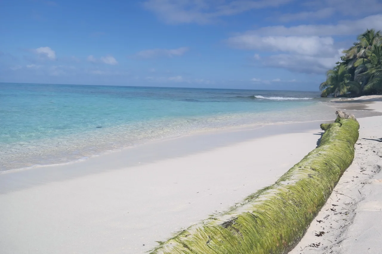 Ranguana Caye's beach