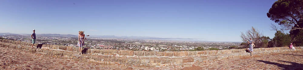Rufus and I on the other hand, almost had it down, if it weren't for my weird arm situation on the left. If you look carefully you can see us in the bush on the right. Clearly our "double pano" skills still needed some work.