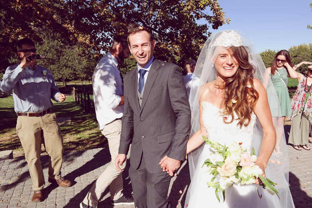 The happy couple, Mr &amp; Mrs Visser!