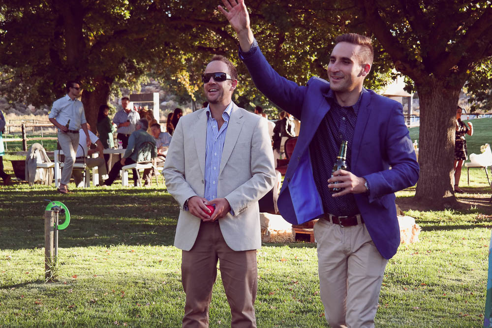 Above: the evening's most eligible bachelors ;) &nbsp;Right: the lovely Marelize, and Rufus