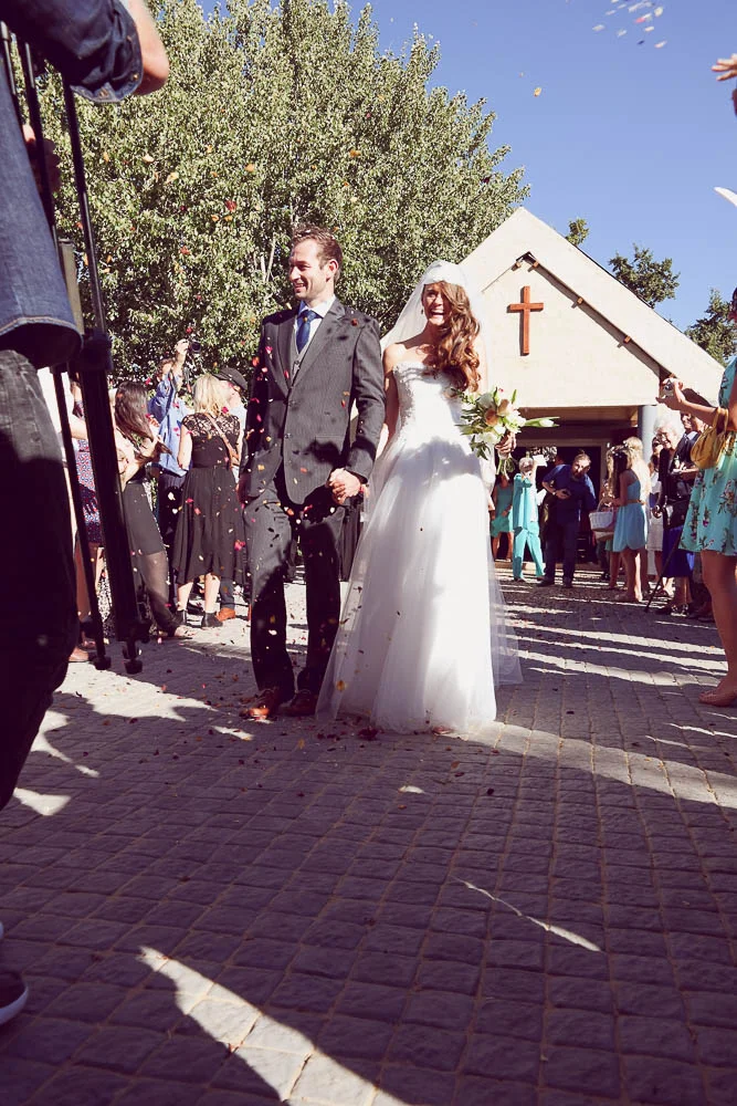 Anne, the beautiful bride, and her groom, Francoin!