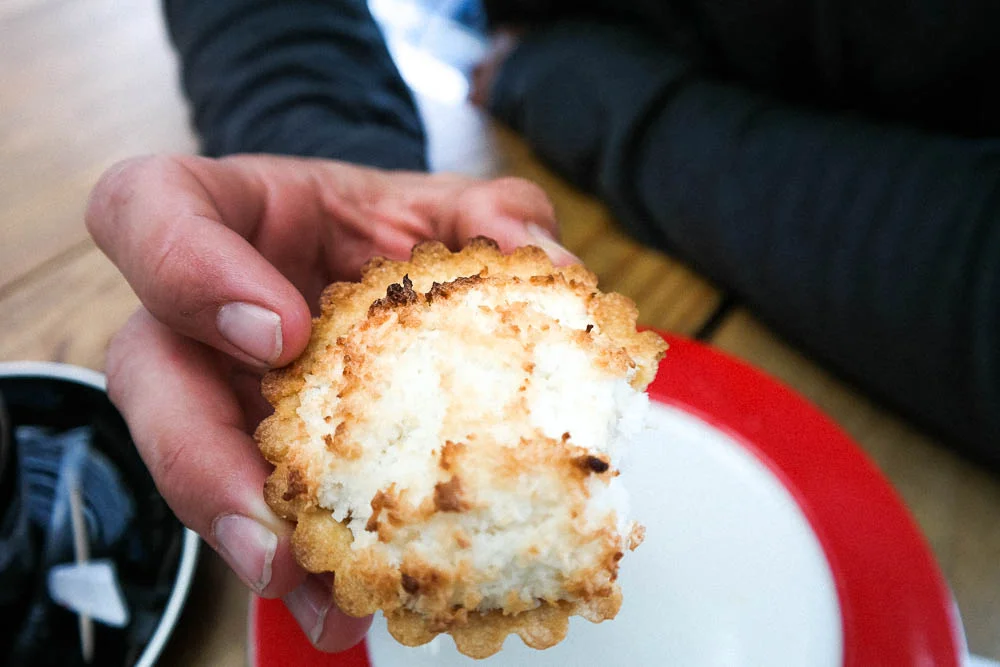 Hertzoggie for dessert - a traditional South African tea-time treat