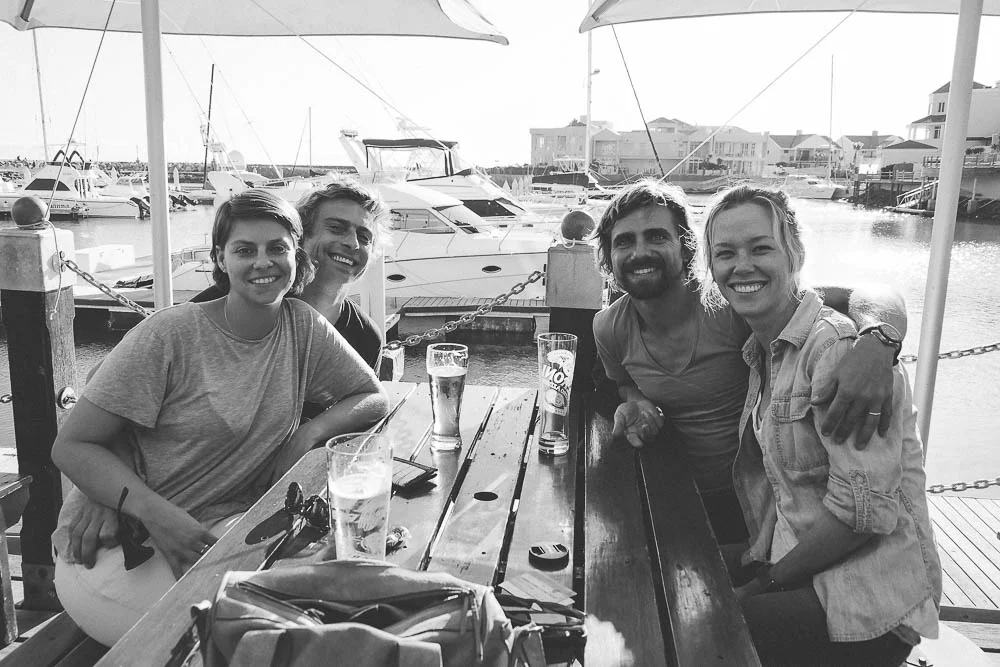 Melodian reunion:&nbsp;Viv, Wilhelm, Rufus and I back where it all started with Melody almost 5 years ago!