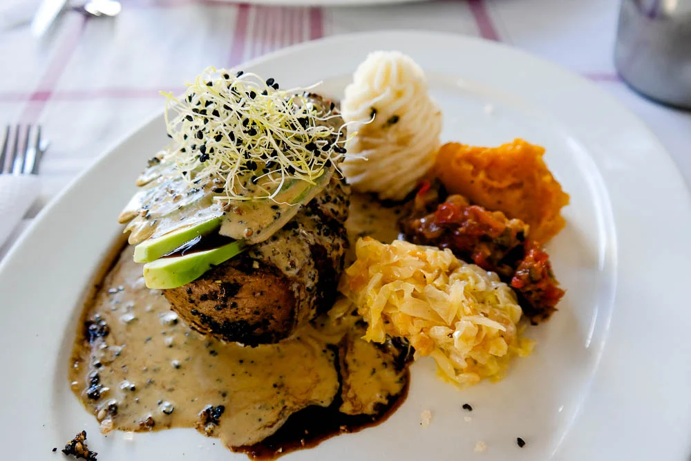 STEAK and mashed potatoes. nuff said.