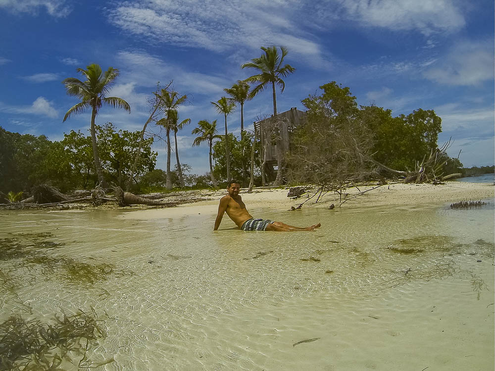 we had the whole island to ourself. heaven.