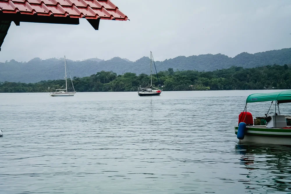 melody anchored in front of Livingston