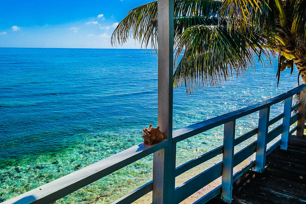 view from one of the cabanas