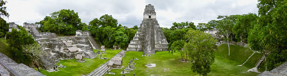 Temple of the Grand Jaguar, tomb of "Lord Chocolate" (Ah Cacau), one of Tikal's greatest rulers